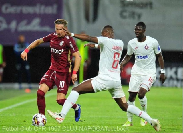 Fotbal: Deac (CFR Cluj) - Nu mă gândeam că putem fi eliminaţi din primul tur, fotbalul ne-a pedepsit