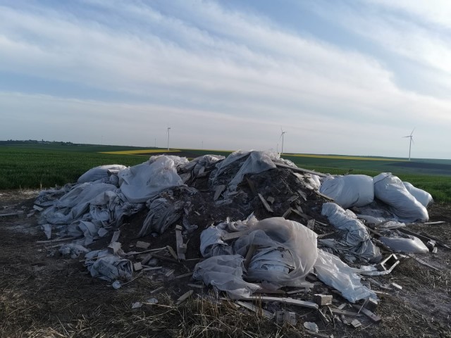 Poluare cu îngrășăminte chimice, la Ciocârlia