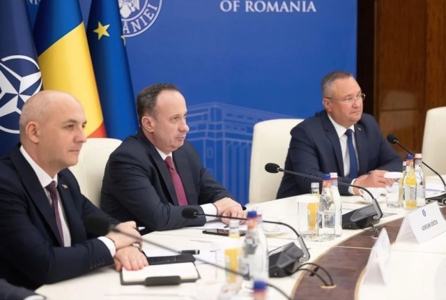 Nicolae Ciucă a primit la Palatul Victoria o delegație a FMI