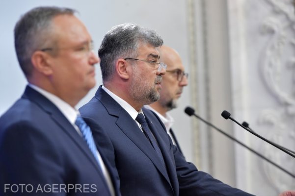 Guvern cu 18 ministere, negociat între liderii coaliției