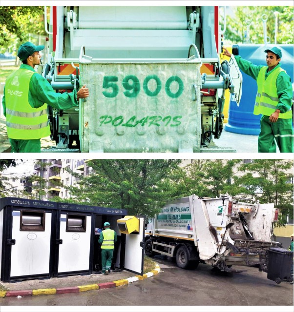Polaris, precizări cu privire la motivele acumulării de deșeuri menajere în zona platformelor de precolectare din Constanța