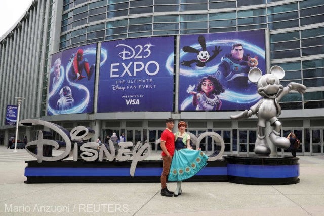 Antieroii Marvel au păşit în lumina reflectoarelor la convenţia D23 Expo organizată de studiourile Disney