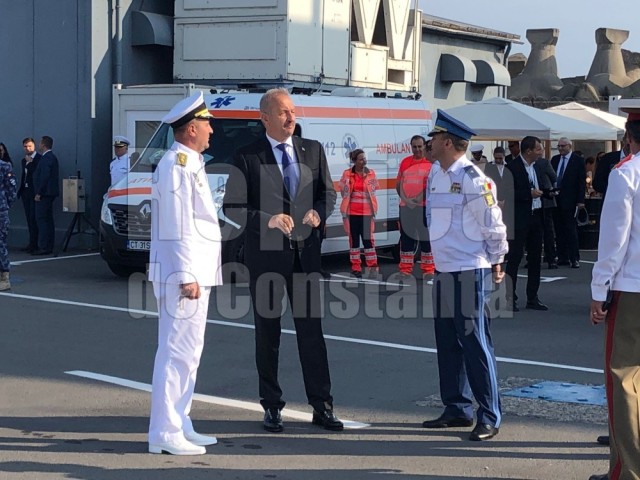 Vasile Dîncu, Ministrul Apărării, mesaj de Ziua Marinei