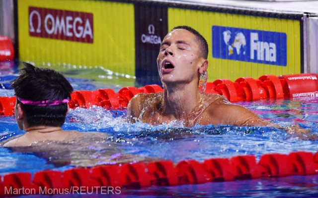 David Popovici și antrenorul său, Adrian Rădulescu, decorați cu Ordinul Național „Steaua României”