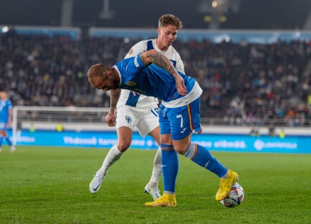 Egalul neputinței! Naționala României, doar 1-1 la Helsinki, cu Finlanda, în Liga Națiunilor