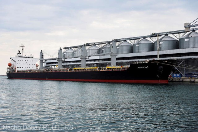 Ucraina a reluat exporturile de cereale prin porturile de la Marea Neagră