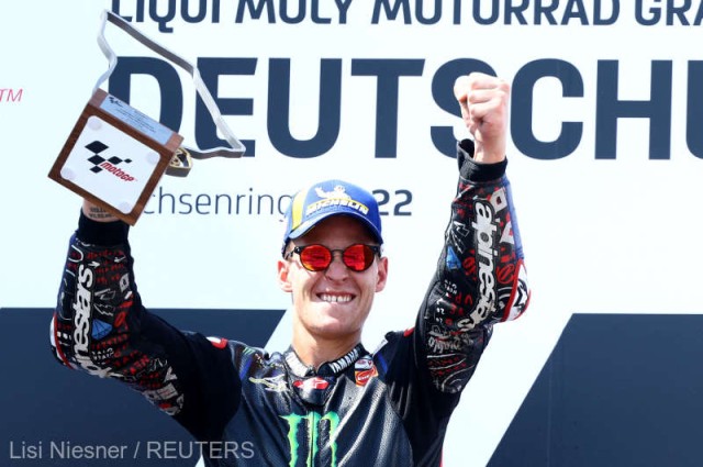 Moto: Francezul Fabio Quartararo, învingător în MP al Germaniei la MotoGP