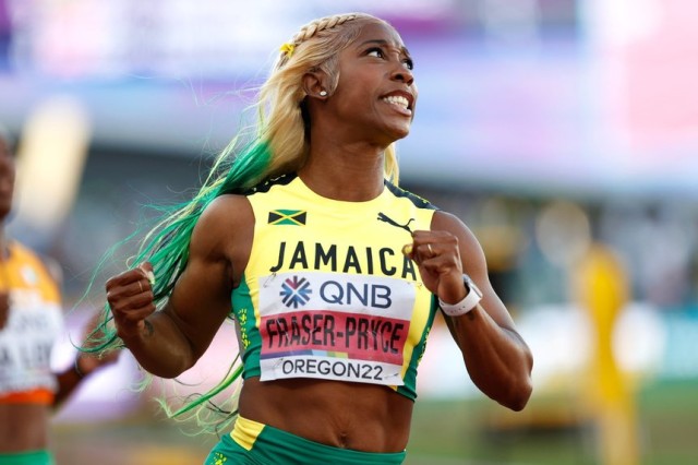 Atletism: Shelly-Ann Fraser-Pryce a câştigat al cincilea său titlu mondial la 100 m
