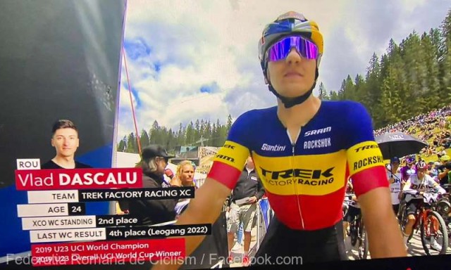 Ciclism - Mountain-Bike: Vlad Dascălu, locul 17 la Cupa Mondială, la Lenzerheide, Elveţia