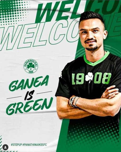 Fotbal: Cristian Ganea a semnat pentru Panathinaikos