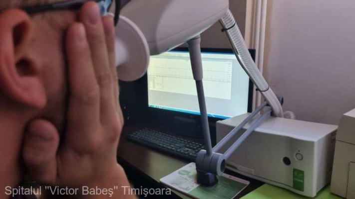 Aparat unic în vestul ţării, ce măsoară rezistenţa pulmonară pe căile respiratorii, la Spitalul 'Victor Babeş'