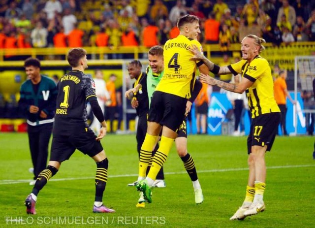 Fotbal: Borussia Dortmund, lider provizoriu în campionatul Germaniei