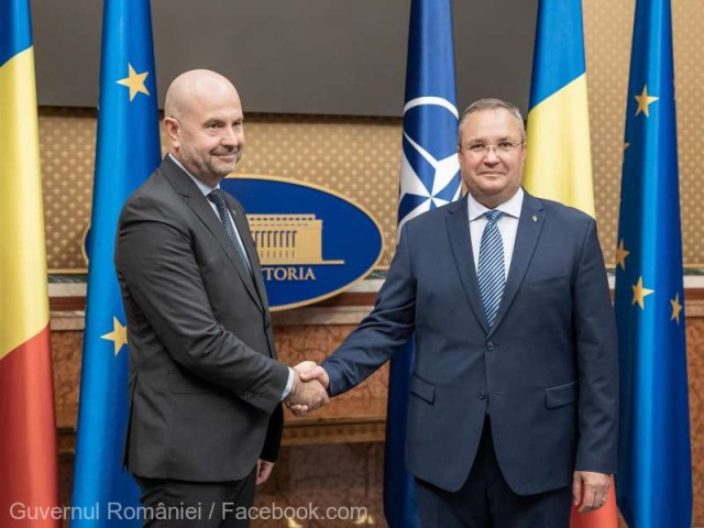 Premierul a discutat cu ministrul Agriculturii din Republica Moldova despre situaţia fluxurilor de aprovizionare