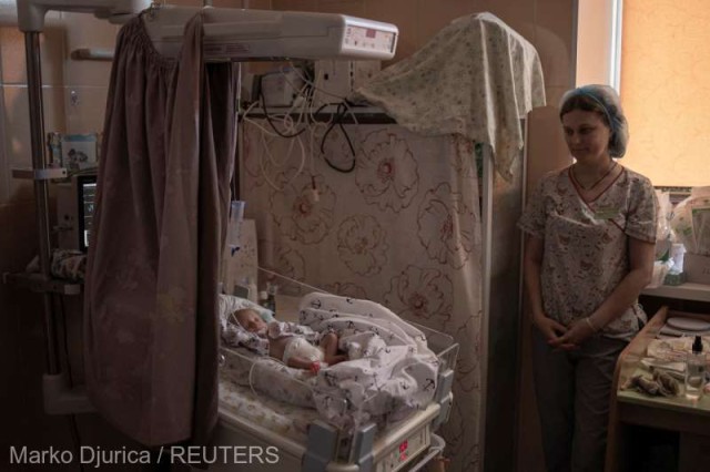 Numărul naşterilor premature, în creştere în spitalele din Ucraina