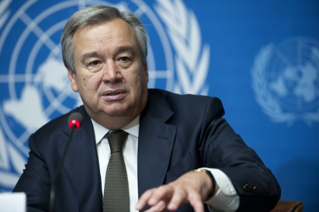Antonio Guterres afirmă că situaţia mondială instabilă ameninţă progresul global