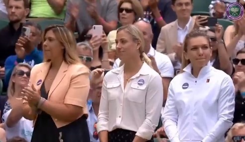 Simona Halep, gest 'controversat' față de Rafael Nadal, la ceremonia de la Wimbledon. Video