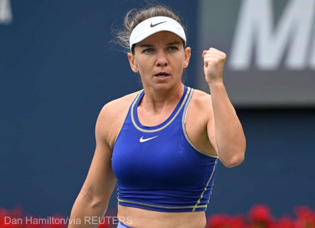 Când va juca Simona Halep în fața lui Coco Gauff în sferturile WTA Toronto