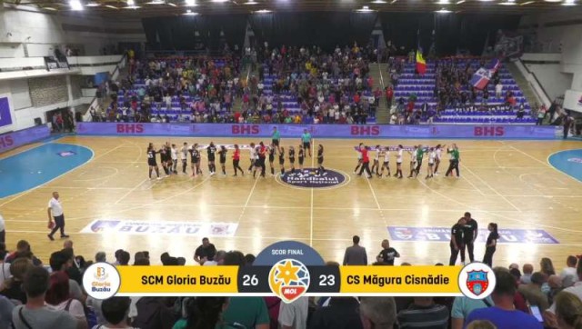 Handbal feminin: Gloria Buzău continuă parcursul perfect în campionat