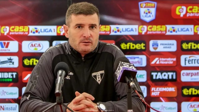 Fotbal: Laszlo Balint a fost instalat în funcţia de antrenor principal al echipei Universitatea Craiova