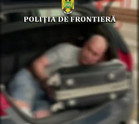 Cine este evazionistul din Constanța prins în portbagajul unei mașini, când vroia să fugă din țară! Video