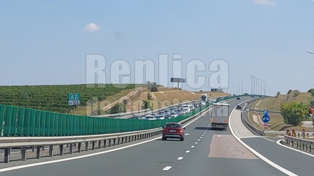 Aglomerație pe Autostrada Soarelui, la final de weekend! Video