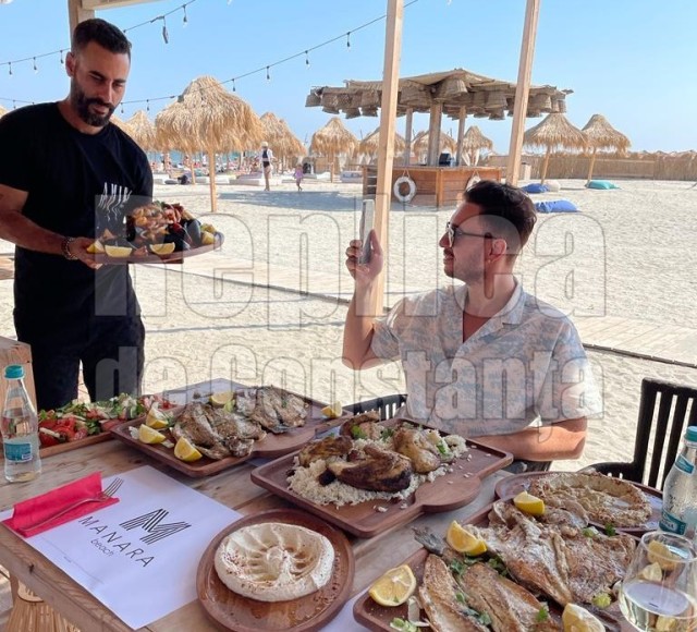 Faydee, impresionat de preparatele de la Manara Beach! Video