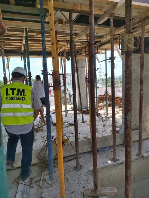 Inspectorii ITM, acțiuni de control în domeniul construcțiilor