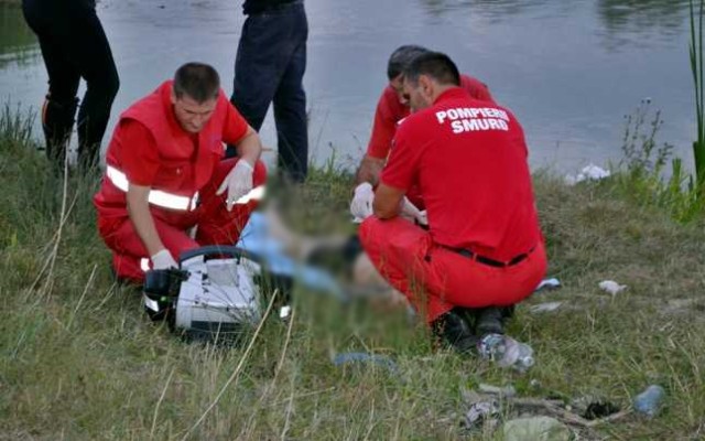 Bărbat în pericol de înec, la Techirghiol
