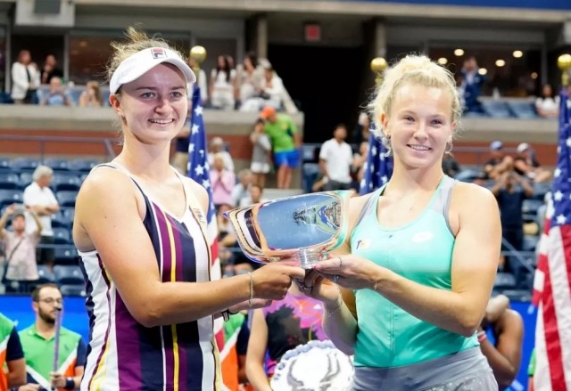 Barbora Krejcikova şi Katerina Siniakova au câştigat US Open la dublu