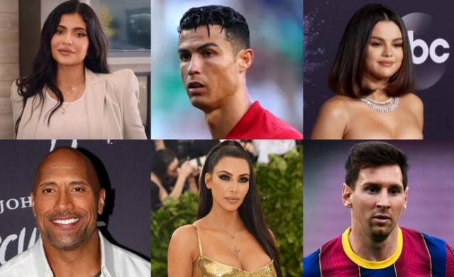 Câți bani câștigă marile vedete din Instagram? Kylie Jenner, depășită de Ronaldo