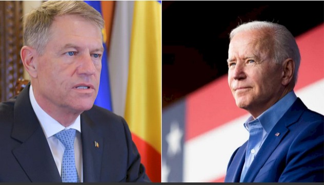 Klaus Iohannis i-a scris lui Joe Biden, de Ziua SUA