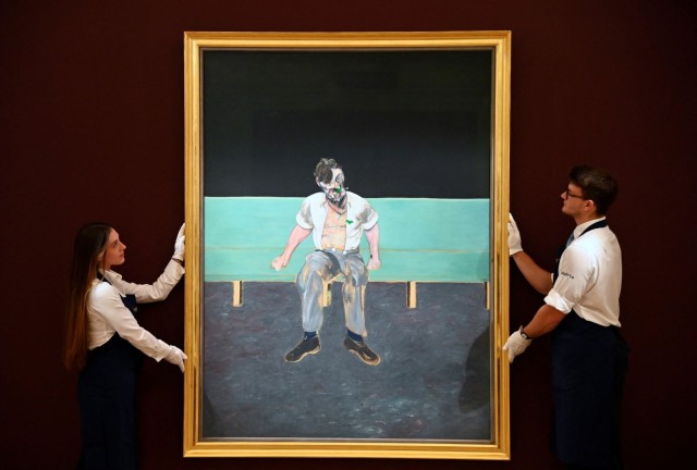 Un portret al lui Lucian Freud, pictat de Francis Bacon, vândut cu peste 43,3 milioane de lire sterline
