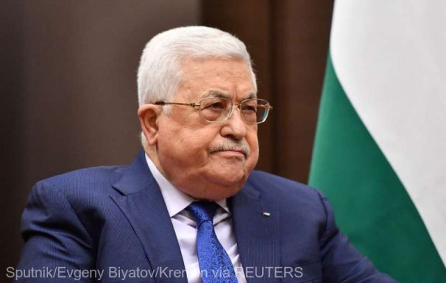 Preşedintele Palestinei, Mahmoud Abbas, în vizită în România