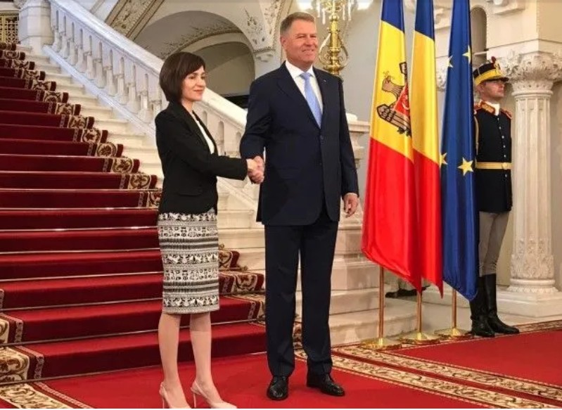 Iohannis se întâlnește cu Maia Sandu la Palatul Cotroceni