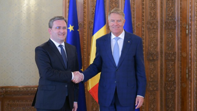 Klaus Iohannis l-a primit pe ministrul de Externe al Serbiei