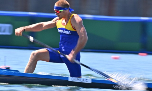 Canoistul Cătălin Chirilă a luat bronzul la Europene, în proba de 500 de metri simplu
