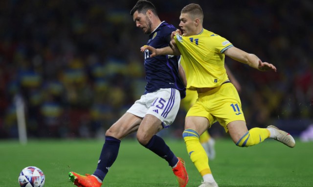 Fotbal: Scoţia a învins Ucraina cu 3-0, în Liga Naţiunilor
