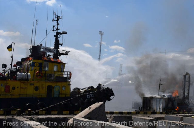Preţul grâului a crescut după atacurile ruseşti asupra portului ucrainean Odesa