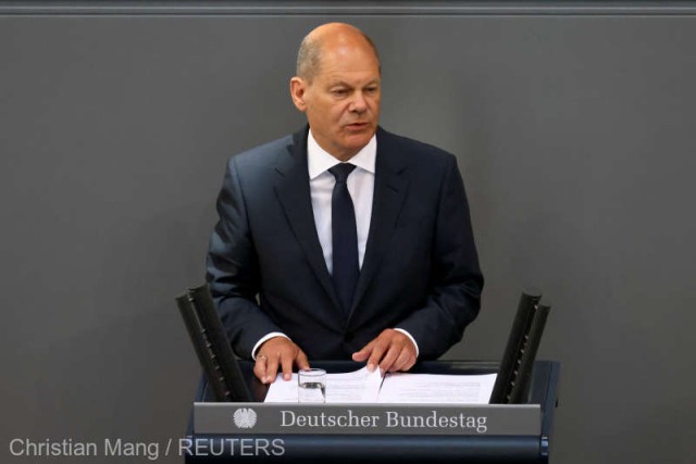 Ucraina 'are nevoie de un plan Marshall' pentru reconstrucţie, pledează cancelarul Scholz