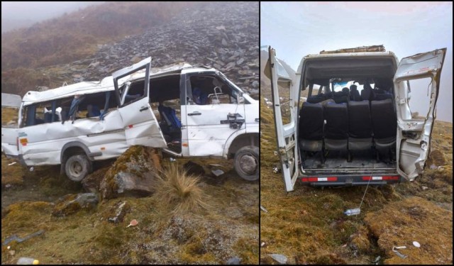 Accident de microbuz în Peru: patru turişti morţi, 16 răniţi