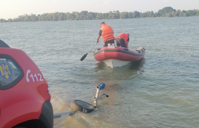 Persoană dispărută în Dunăre, în dreptul localității Grindu