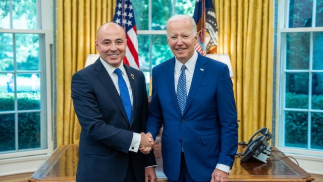 Ambasadorul României în SUA, Andrei Muraru, a fost primit de Joe Biden la Casa Albă