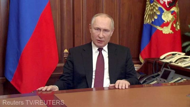 Putin lansează cu blândețe procesul de unificare a Rusiei cu Ucraina
