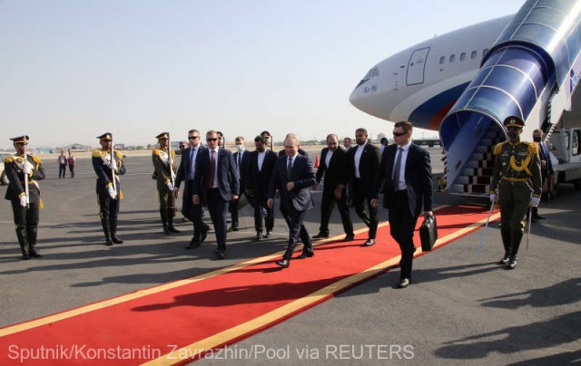 Preşedintele Putin a sosit la Teheran, prima vizită în afara fostei URSS de la invadarea Ucrainei