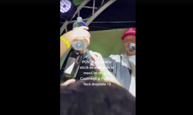Puya, urare într-un club din Costinești: Te bate Dumnezeul băuturii, dacă mă minți! Video