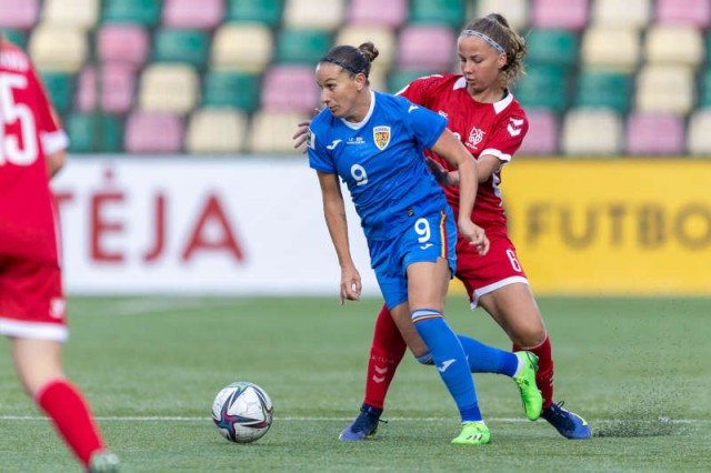 Fotbal feminin: România a surclasat Lituania cu 7-1, în preliminariile Cupei Mondiale 2023