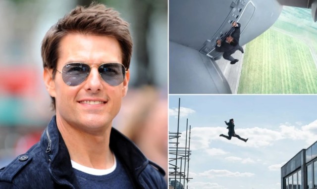 Imagini ireale cu Tom Cruise! Cele mai tari cascadorii din cariera actorului