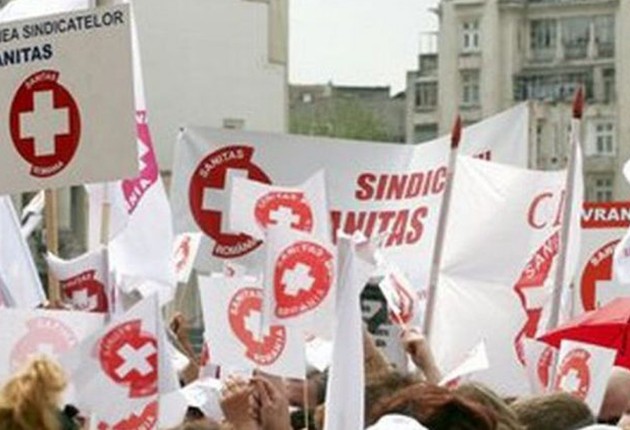 Peste 10.000 participanţi, aşteptaţi la mitingul organizat de Federaţia Sanitas