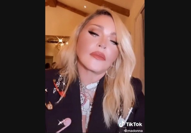 Madonna, de nerecunoscut, din cauza filtrelor, pe Tik Tok