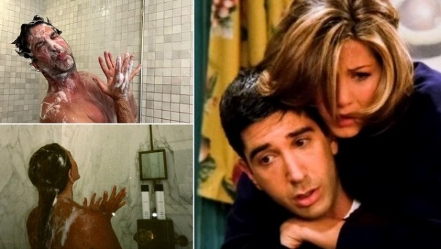 Celebrii actori din Friends, Jennifer Aniston și David Schwimmer, moment savuros pentru fani